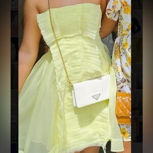 Aje yellow dress! bought for $260 selling for $215 size 8 but is a US small